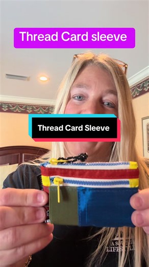 I am loving the Thread slim card holder wallets I am finding. Great to clip on keys or any bag holds more than you think. So easy and convenient #threads #cardholder #wallet #tiktokshopcreatorpicks #newyearnewme