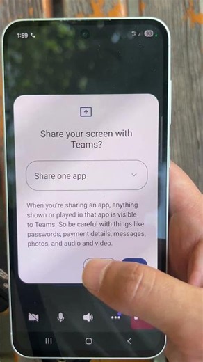 How to share screen in Microsoft Teams
