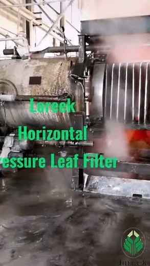 Horizontal Pressure Leaf Filter for Liquid Sulphur Filtration-Loreek