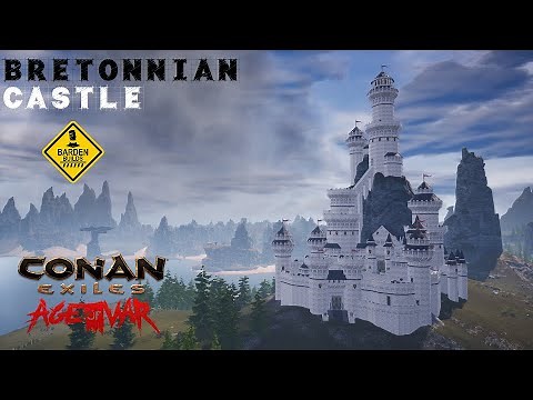 Conan Exiles: Bretonnian Castle (Speed Build/ No Mods)