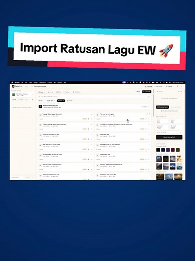 Pindah ke software presentasi gereja yang baru sekarang gak perlu lagi ngetik ulang ratusan lirik lagu dari nol! 💻❌ Di update terbaru PraiseDeck ini, gue udah buatin fitur Import Database universal yang support: 🔹 EasyWorship 2009 ke bawah 🔹 EasyWorship 6, 7, dan versi terbaru Tinggal import database lama kalian ke browser, ratusan lagu langsung rapi masuk lengkap sama lirik per baitnya. Persiapan ibadah jadi jauh lebih instan! ⚡️ Buat temen-temen multimedia atau operator gereja yang mau nyob