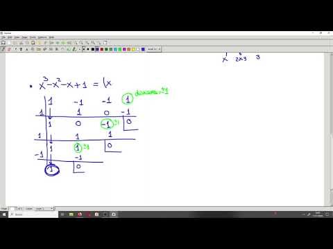 factorizacion de polinomios