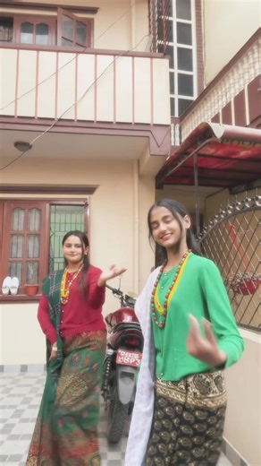 Jane vaye tin tale xa ghara❤️😁 #Sister #nepalidance #fypシ