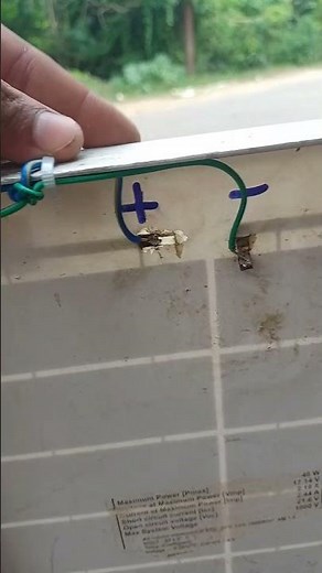 Solar panel repair #shorts