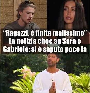 Temptation Island, the shocking news about Sara and Gabriele: just revealed. "Never happened befo...