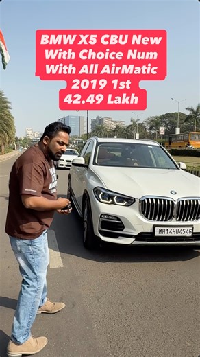 Fahad Auto Palava on Instagram: "Contact 8850270049 / 9022222178 / 9324415227 BMW X5 Xdrive30d CBU UNIT All Air matic Suspention Digital Key Soft Door Closing Bucket Seats Wireless Charging Panoramic Sunroof Digital Cluster Laser Headlamp Tan Interior Electric Tail Gate 1.12 Lakh Km With 100% Service Record BRI BSI package Till 2027 May Plz Note : 3 pc Color Touchup Required Left Head Lamp foggy But Working Final Price 42.49 Lakh Plus 1% TCS #fahadautopalava #luxurycars #luxurylifestyle #bmw #bm