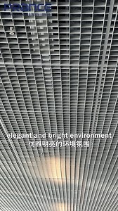 1.1K views · 32 reactions | The Installation of Open Ceiling T-grid System is Simply Amazing! Don't forget to like , subscribe , and share  to join me in this special adventure!#metalceilings #prance #aluminumprofiles #buildingmaterials #aluminum #ceilings #ceilingsystem #openceiling Web:https://prancebuilding.com | Prance Metalwork Building Material | Facebook