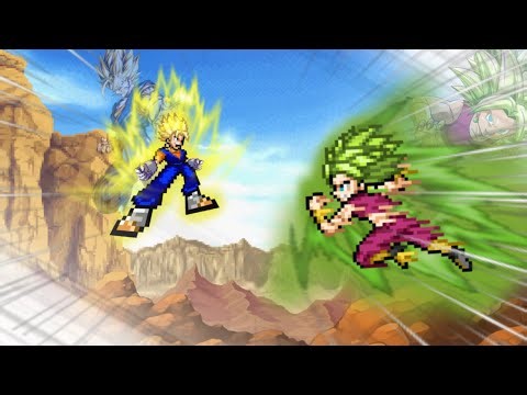 Vegito vs Kefla - Sprite animation (FlipAClip)
