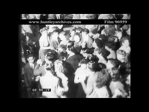 1930's Dancehall. Archive film 96959