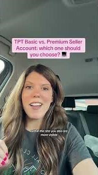 TPT Basic Vs. Premium Seller Account | What’s The Difference?