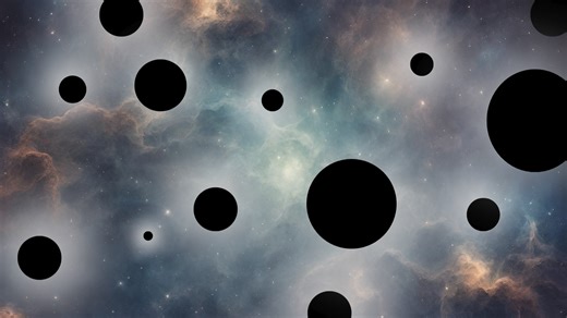 Ripples in spacetime may have revealed 1st evidence of tiny black holes born in the Big Bang