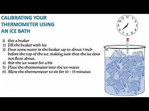 How to Calibrate Your Thermometer Using the Ice Bath Method