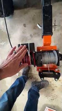 DIY Hitch Mounted Winch – Perfect for Trucks, Tractors & UTVs Built it once. Use it everywhere.