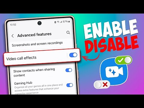 How to Enable/Disable Video Call Effects on Samsung Phone | Turn ON Video Call Effects