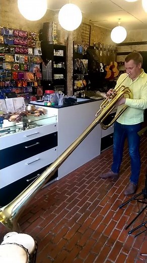 Modest Mussorgsky - Bydlo on Subcontrabass Trumpet