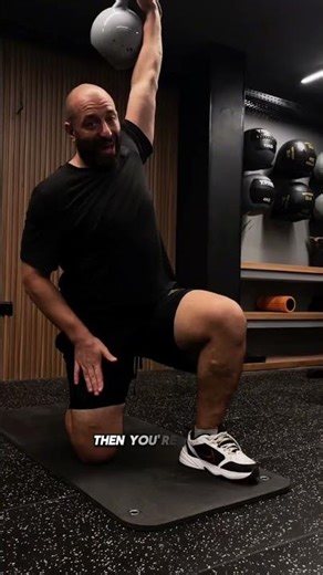 Turkish get up step by step. Master the movement then gradually add weight .