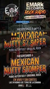 🔥 ¡NUEVA BANDA! Mexican Nutty Stompers suena 24/7 en Emar K Rock Radio 🎺🎸 Ska 100% Independiente 🇲🇽
