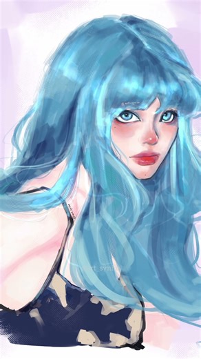 Here’s how AI art and human art REALLY differ. #procreate #art #digitalart