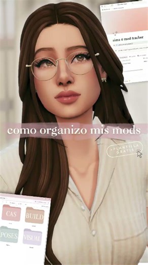 How to organize your mods in 2026 ☁️ + free Notion template #sims4 #sims4mods #sims #thesims4 #ts4