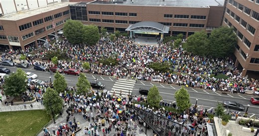 ‘No Kings’ rally in Lancaster coincides with demonstrations around country