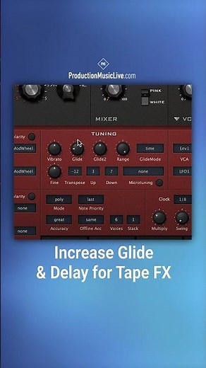 Analog Lead Sound with U-He Diva init preset