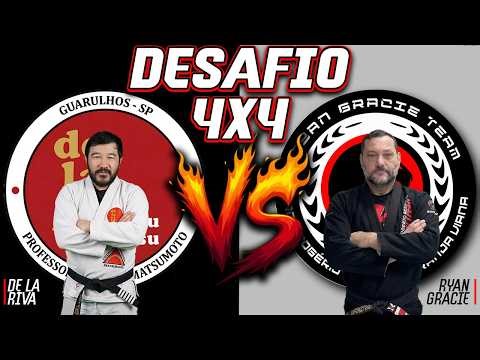 Desafio 4x4 AO VIVO🔥 Ryan Gracie VS Delariva