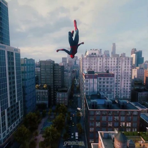 Good morning, New Yorkers 🗽 #spiderman #brandnewday #spidermanbrandnewday #marvel #mcu #shorts