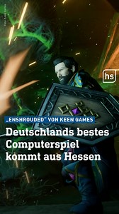 🎮 Hessen hat abgeräumt beim Deutschen Computerspielpreis: „Enshrouded” von Keen Games aus Frankfurt hat in den Kategorien „Bestes Spiel” und „Beste Innovation und Technologie” gewonnen. Das Survival-Action-Game ist bereits in einer Early-Access-Version erschienen, die Vollversion wurde für Frühjahr 2026 angekündigt. 👑 Auch weitere Spiele mit hessischer Beteiligung waren nominiert und haben zum Teil in anderen Kategorien gewonnen: „PRIM" (Gewinner Bestes Familienspiel), „Blob the Klex" (Gewinne