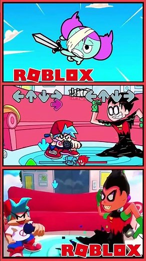 Roblox Meets Music Battle 🎮🔥 – This Got CRAZY! I FnF Pro Player #fnf #roblox