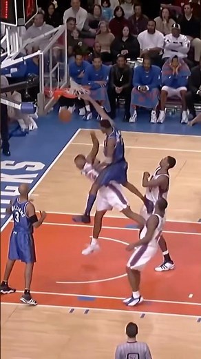 Tracy McGrady poster dunk vs Knicks from 2002