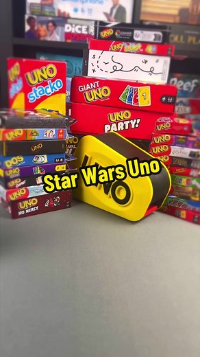 One of the best Uno versions is Star Wars Technical Schematics! #uno #starwars #familygames #boardgames