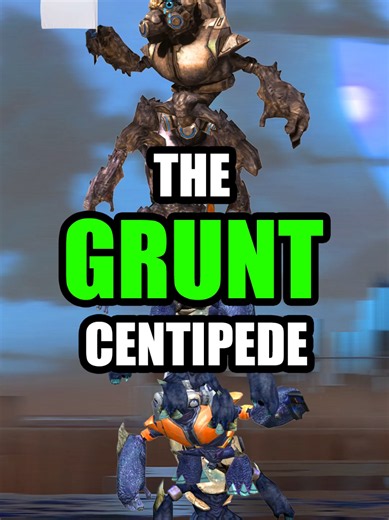 Could a Grunt Centipede Survive? #halo #therealquestions #grunt #unggoy #crontex
