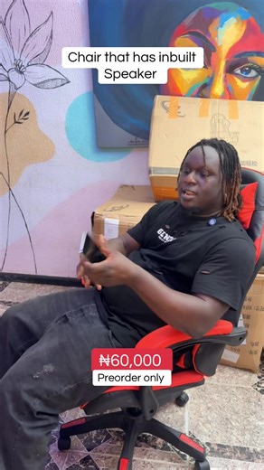 Revolutionary Ergonomic Gaming Chair with Inbuilt Speakers