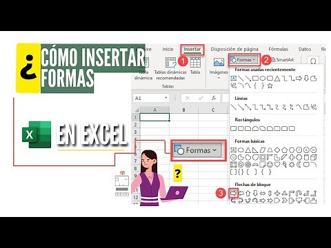 COMO INSERTAR FORMAS EN EXCEL