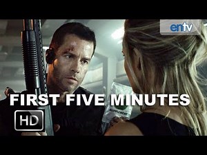 Lockout Movie Preview [HD]: First 5 Minutes, Guy Pearce and Maggie Grace Escape Prison: ENTV