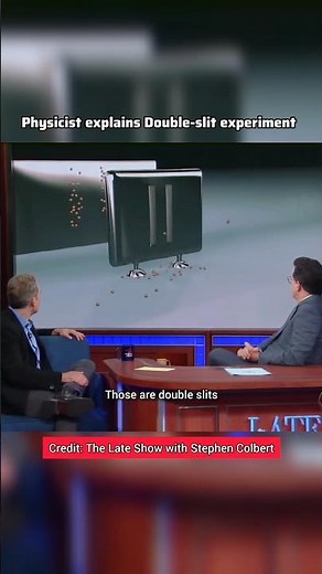 Physicist Brian Greene explains the Double-slit experiment #physics