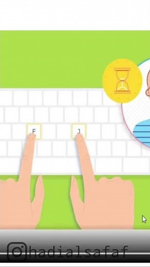 تعلم الكتابة السريعة دون النظر للكيبورد