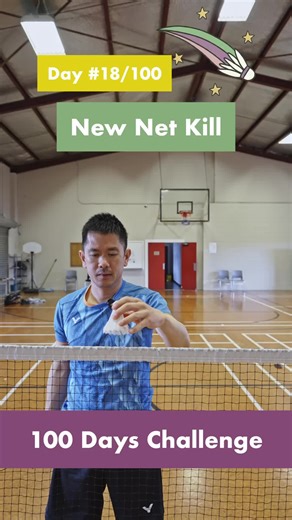 Master Badminton Net Kill with Simple Push Technique