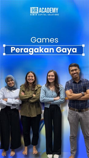 HR Academy Indonesia on Instagram: "Siapa sangka pelatihan HR bisa seseru ini 😆 Ice breaking peragakan gaya bareng peserta HR Staff & CHCO jadi bukti kalau belajar HR nggak melulu serius. Fresh graduate dan HR staff pemula belajar sambil ketawa, tapi tetap penuh insight🚀 📚 Program Double Degree (Sertifikasi Ganda): Lisensi Certified Human Capital Office (CHCO) + HR Staff BNSP (KKNI Level 3) Program ini dirancang khusus untuk non-HR yang ingin switch career, dan staff yang ingin KOMPETEN dan L