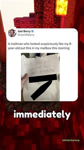 My 8-Year-Old Sent Me a Threatening Letter 😂📬 #Shorts