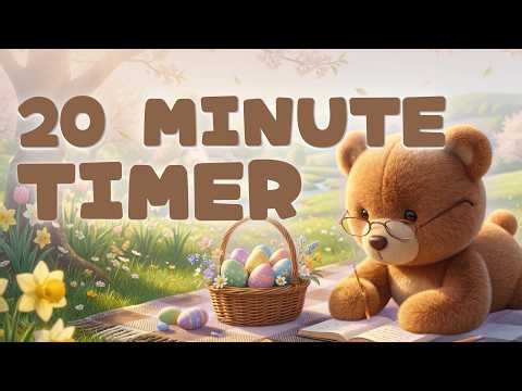 20 Minute Timer 🐣🌸 Easy Timers & Countdown | Simple Timers for Classroom, Study & Everyday Use