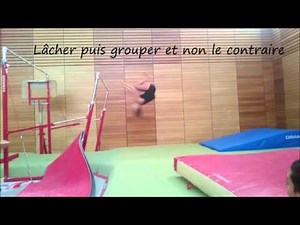 Tutoriel Gymnastique - Sortie salto arrière en barre