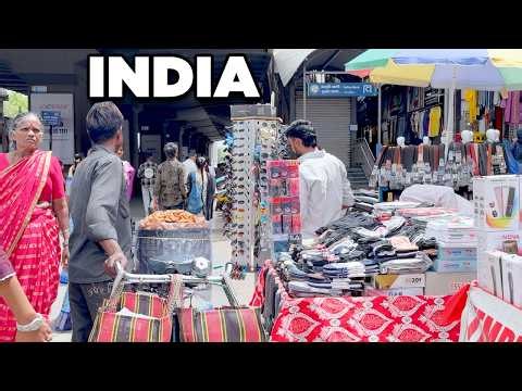 🇮🇳 Real Life Inside India's Bustling Market | 4K HDR Walking Tour