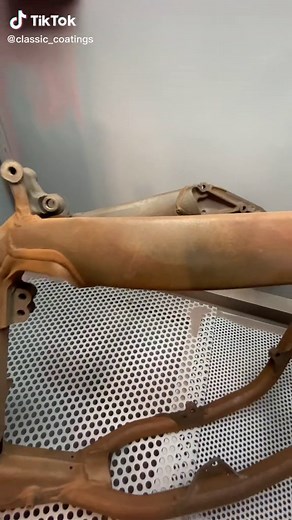 White is so clean! 🧽 😎 #powdercoating #powdercoated #powdercoated #fyp #foryou