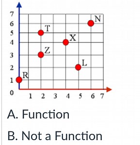 A. FunctionB. Not a Function... | Filo