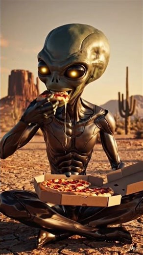 What If an Alien Tried Pizza for the First Time? 👽🍕 | Funny Sci-Fi Short