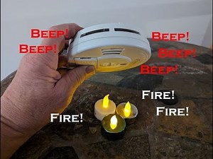 Smoke Detector and Battery Testing