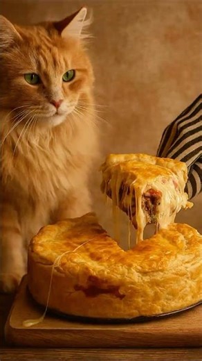 🥩🔥 Golden Crust, Juicy Heart! This Puff Pastry Beef Pie is Pure Comfort Food Magic!