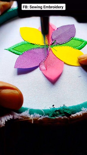 979K views · 4.2K reactions | Embroidery inspiration combining colors  #embroidery #art #embroideryinspiration #foryoupage #giftideas | Sewing Embroidery | Facebook