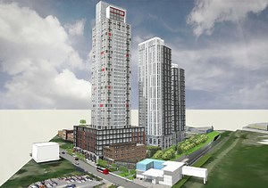 Trinity and partners propose three-tower development along Trillium Line at Gladstone